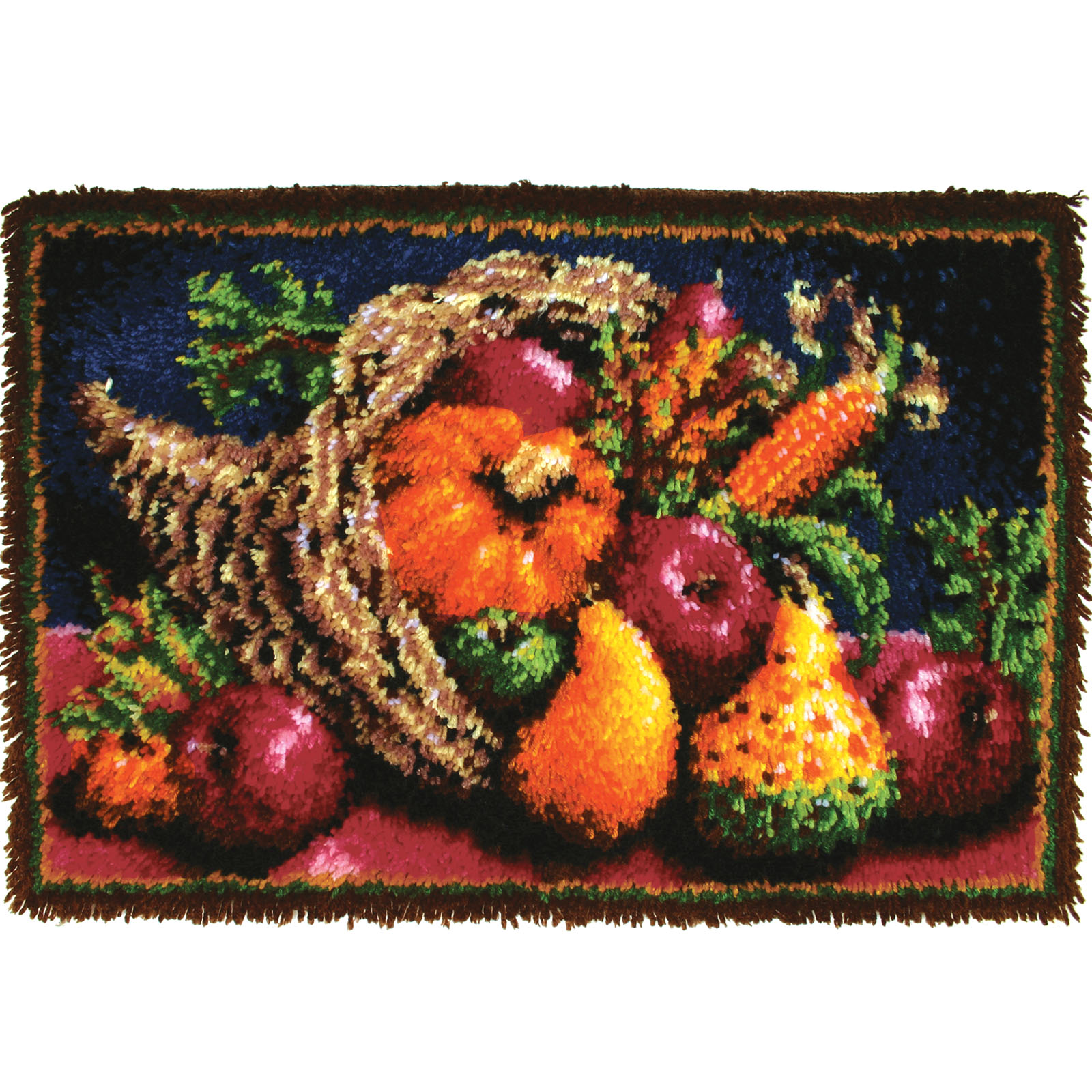 Find The Wonderart 174 Classic Latch Hook Rug Kit Country